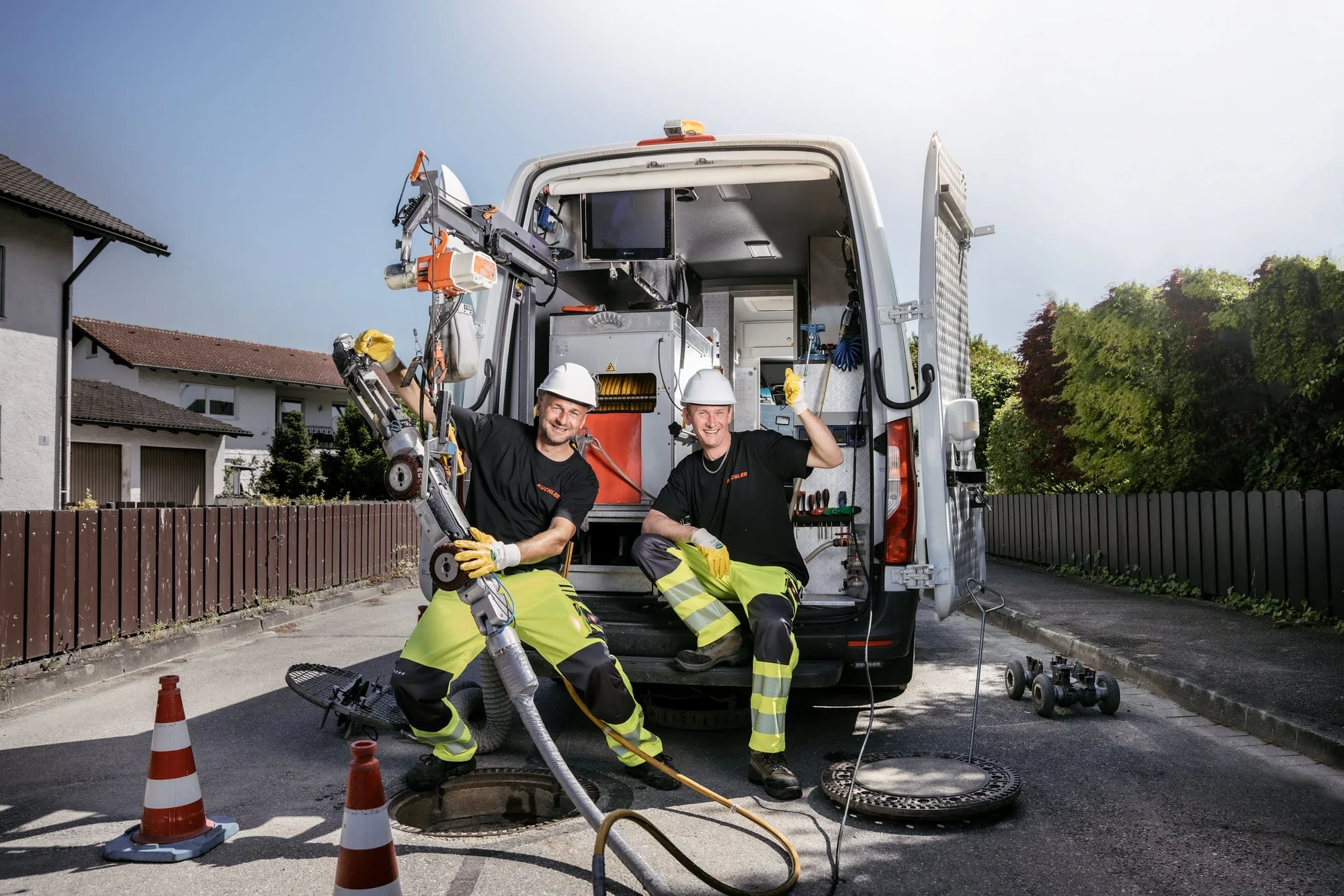 Kranarbeiten in Deggendorf auf einer Baustelle